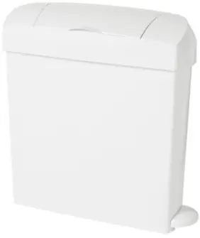 Boîte ordures hygiénique Pura Premium Blanc mat Certifié